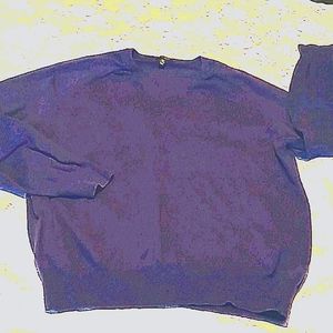 J Crew men's  sweater, medium blue